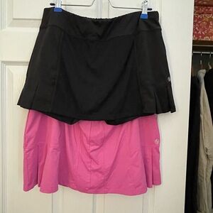 2 Size XL Lija Pleated Tennis/Pickleball Skorts EUC